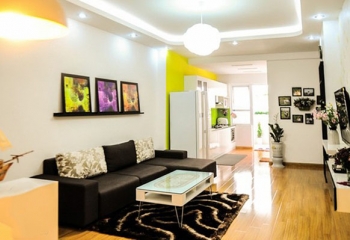 Thiết kế nội thất căn hộ chung cư 95m2 đẹp lung linh tại Xa La - Hà Đông