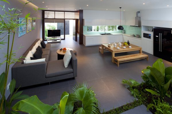 Kết quả hình ảnh cho thiết kế nội thất chung cư với không gian xanh
