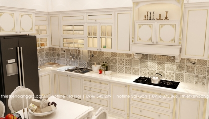 Hai phong cách thiết kế nội thất phòng bếp được ưa chuộng nhất