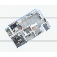 Thiết kế nội thất chung cư South Residence – Nhà Bè