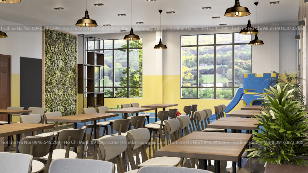 Interior design of café Ms. My - Cao Bang