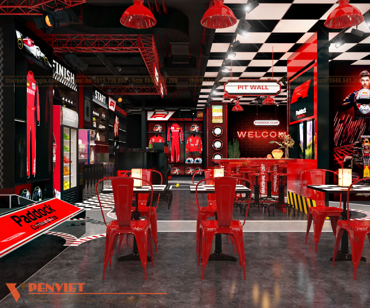 ​​​​​​​Không gian quán cafe