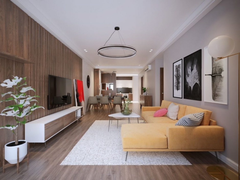 Mẫu thiết kế nội thất chung cư hiện đại - Nội Thất PenViet