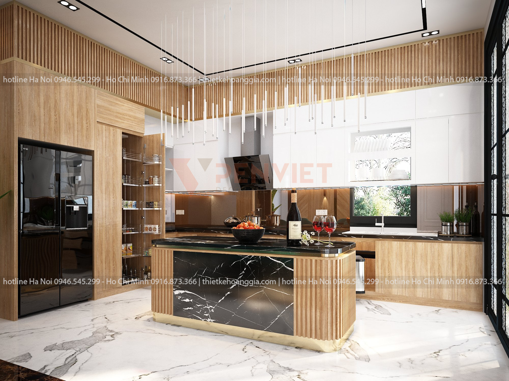 Thiết kế nội thất nhà vườn Anh Phương