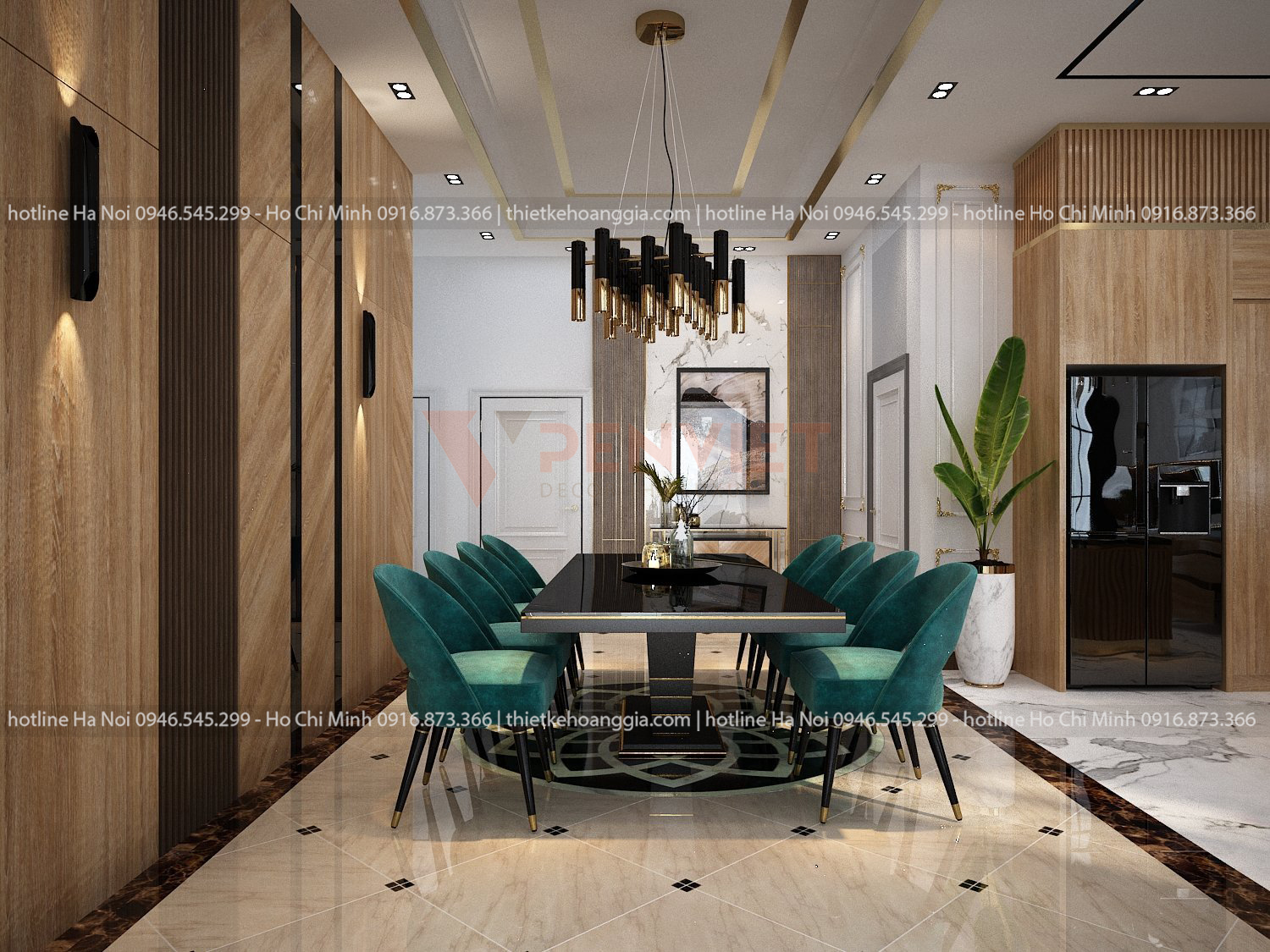 Thiết kế nội thất nhà vườn Anh Phương