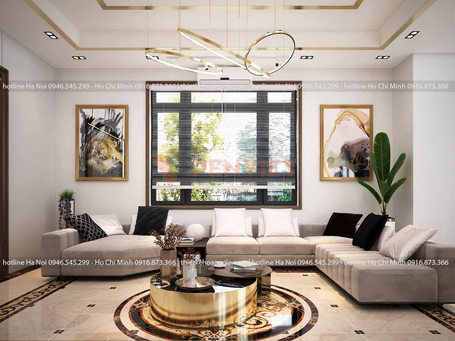 Thiết kế nội thất nhà vườn Anh Phương