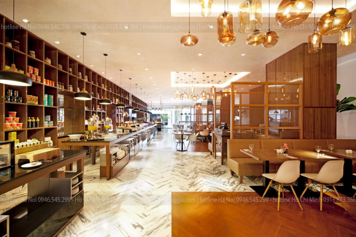 Quang Ninh buffet restaurant design