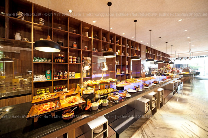 Quang Ninh buffet restaurant design