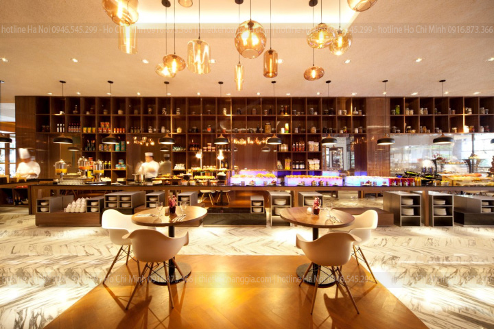 Quang Ninh buffet restaurant design