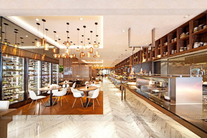 Quang Ninh buffet restaurant design
