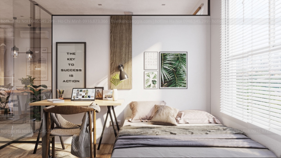 Interior design of The Garden Hill for Ms. Hanh