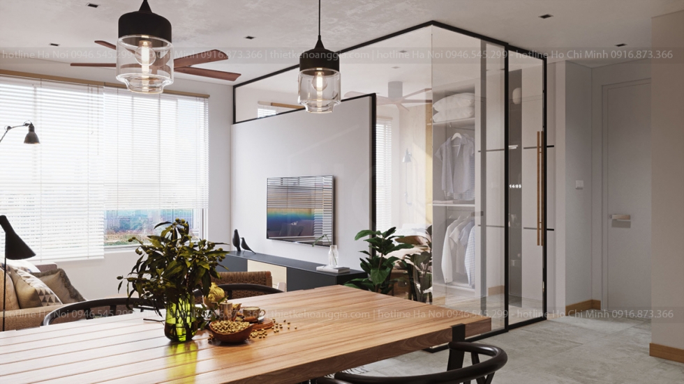 Interior design of The Garden Hill for Ms. Hanh