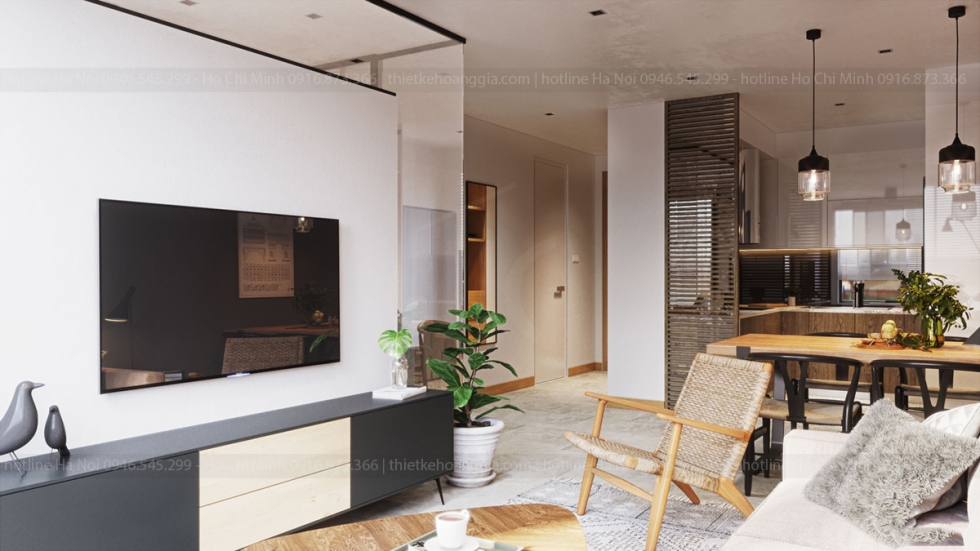 Interior design of The Garden Hill for Ms. Hanh