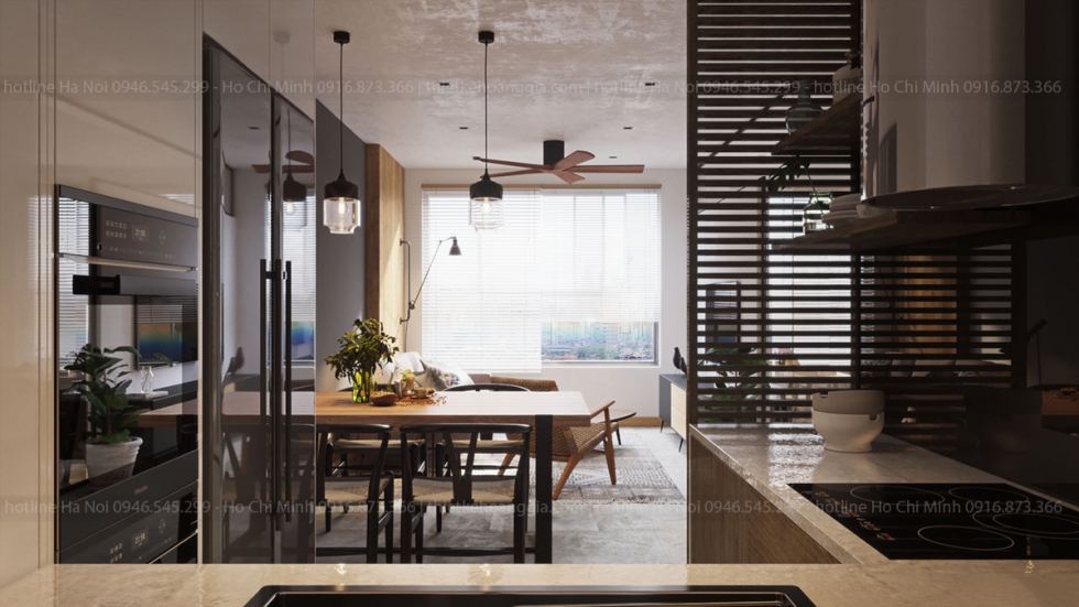 Interior design of The Garden Hill for Ms. Hanh
