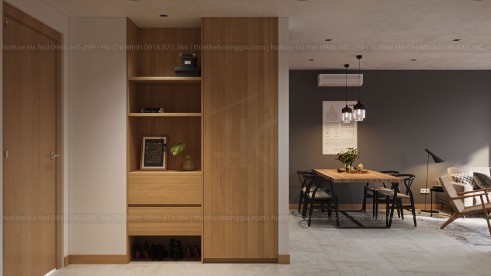 Interior design of The Garden Hill for Ms. Hanh