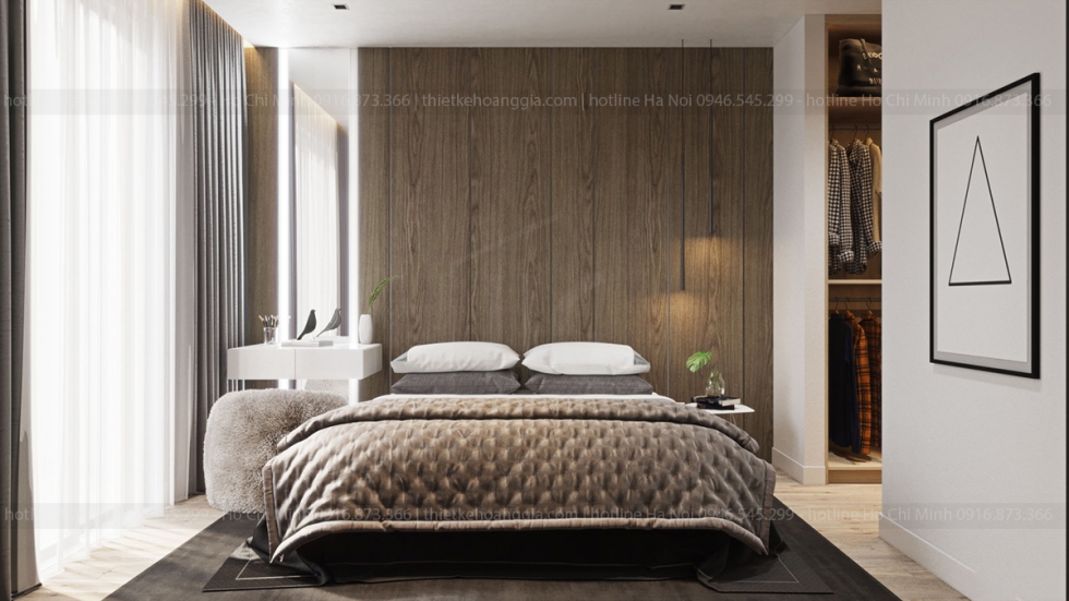 Interior design of The Garden Hill for Ms. Hanh
