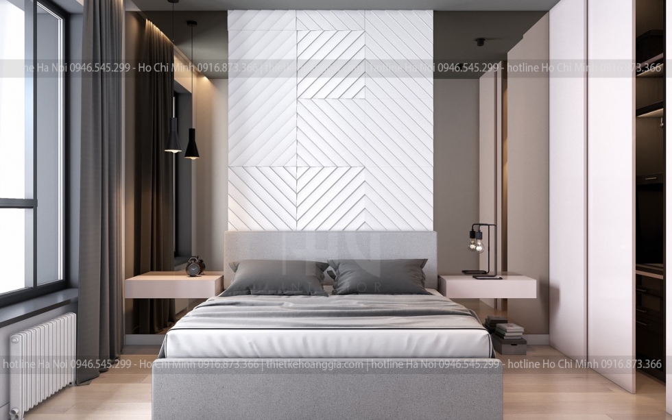 Interior Design of apartment 35m2 Ms. Nguyen Da Nang