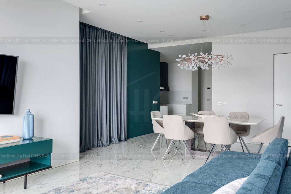 Interior design of modern apartment in Vinhome Thanh Xuan