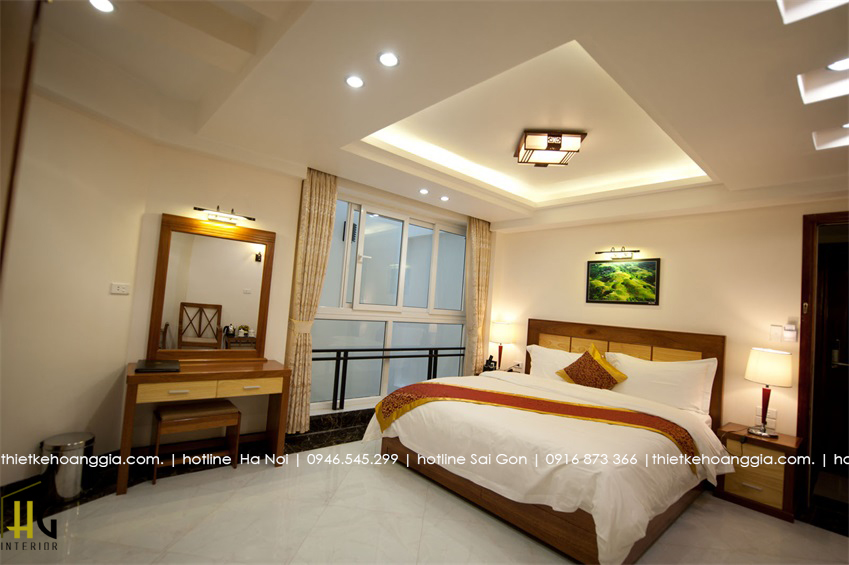 Interior design of 3 star hotel in Sapa