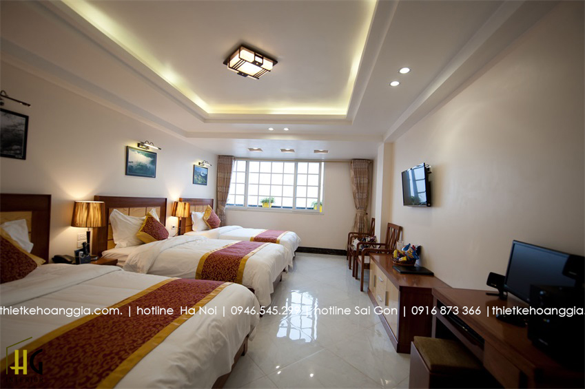 Interior design of 3 star hotel in Sapa