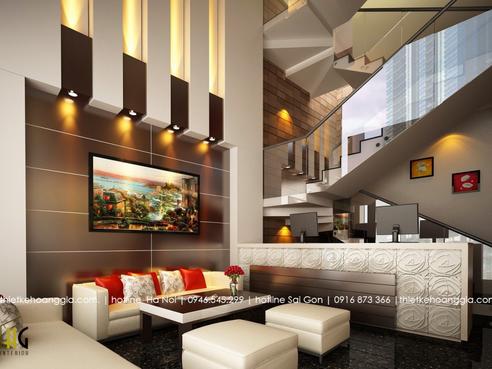 Interior design of Hoan Ha Nam hotel