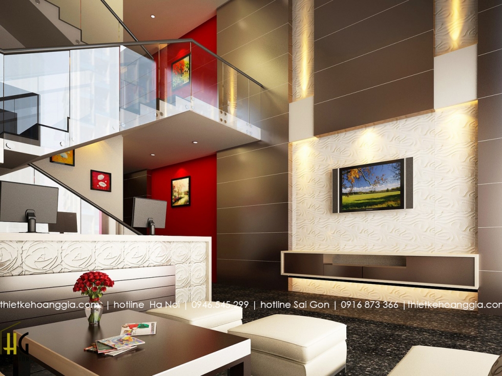 Interior design of Hoan Ha Nam hotel