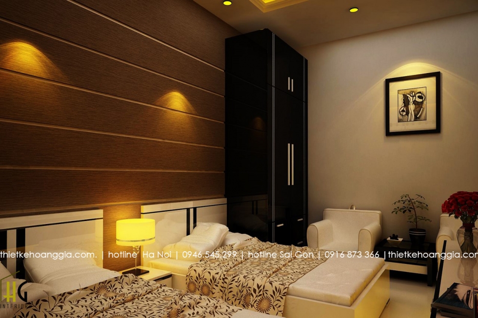 Interior design of Hoan Ha Nam hotel