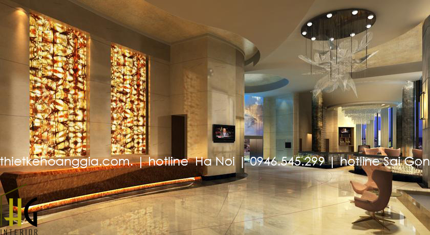 Interior design of Ms Ngoc Hanoi hotel