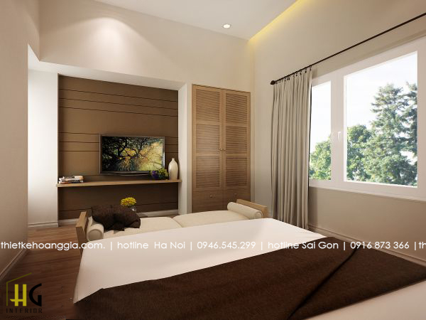 Interior design of Hai Phong mini hotel