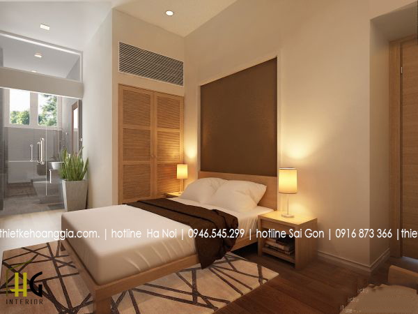Interior design of Hai Phong mini hotel
