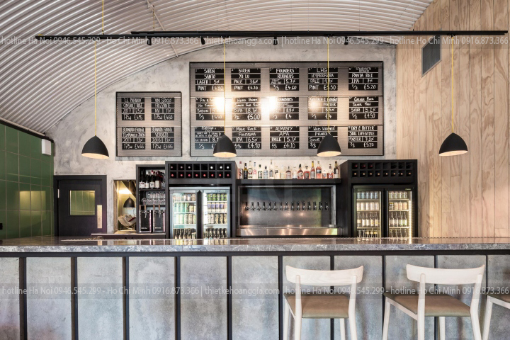 Interior design of fast-food restaurant for Ms. Thuy Ninh Binh