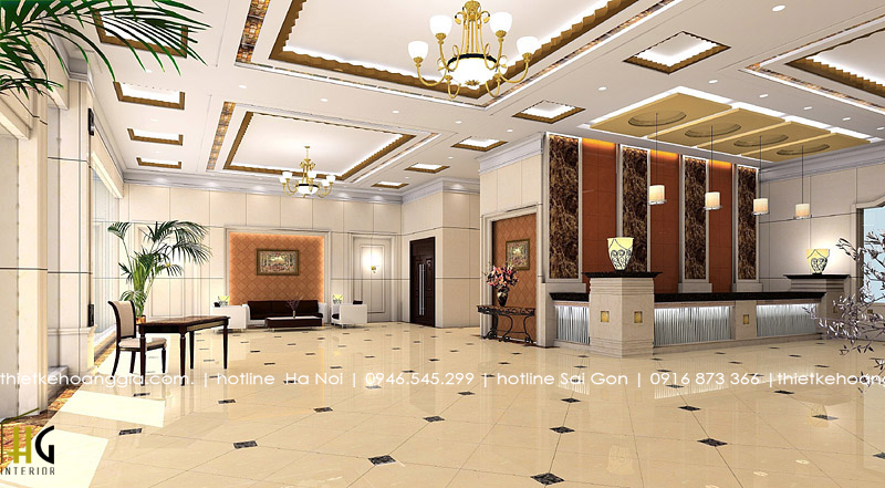 Interior design and construction of Ms. Thanh's hotel 2018