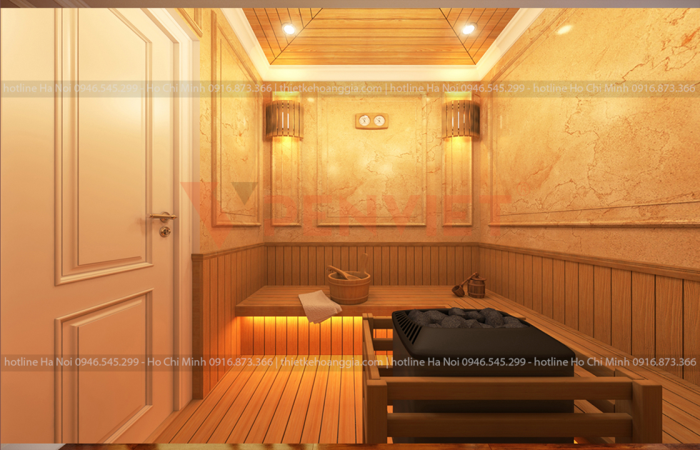 Cải tạo biệt thự Cầu Bươu biệt thự Spa Mimosa. 2