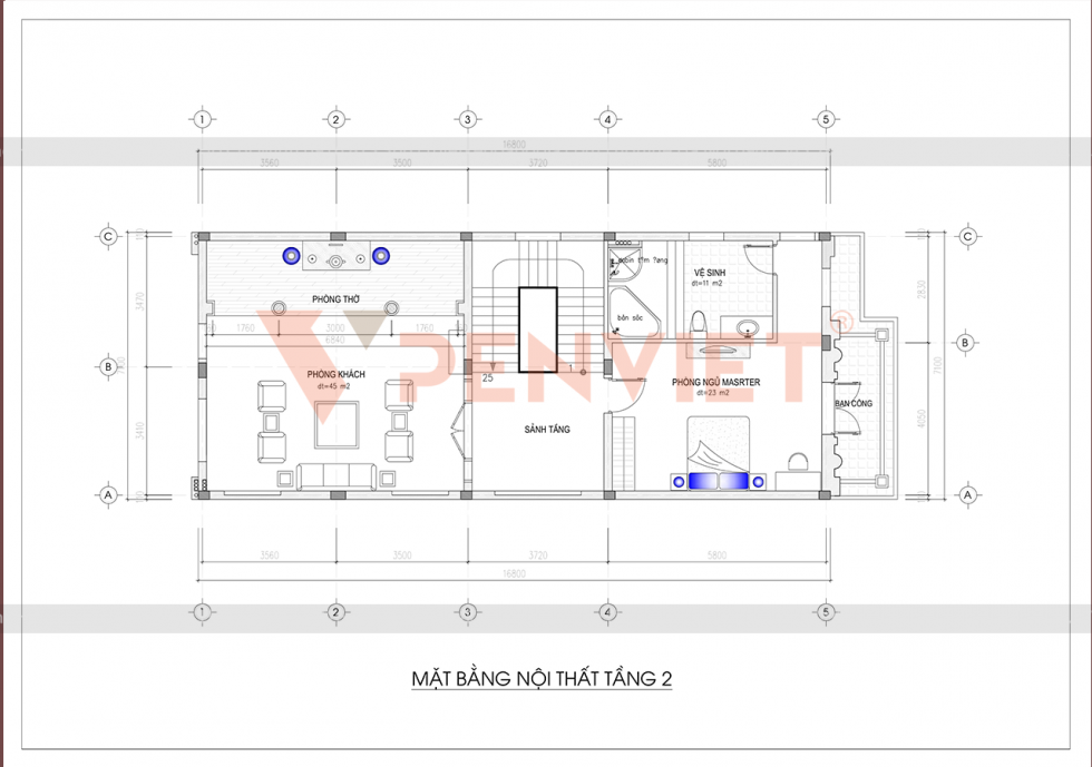 thiết kế nhà phố đẹp nhất