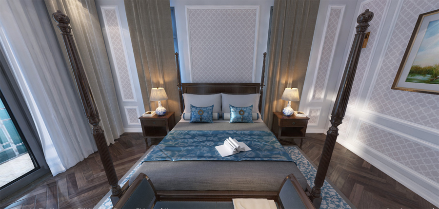 Beautiful shimmering design with villas - Mr. Phong