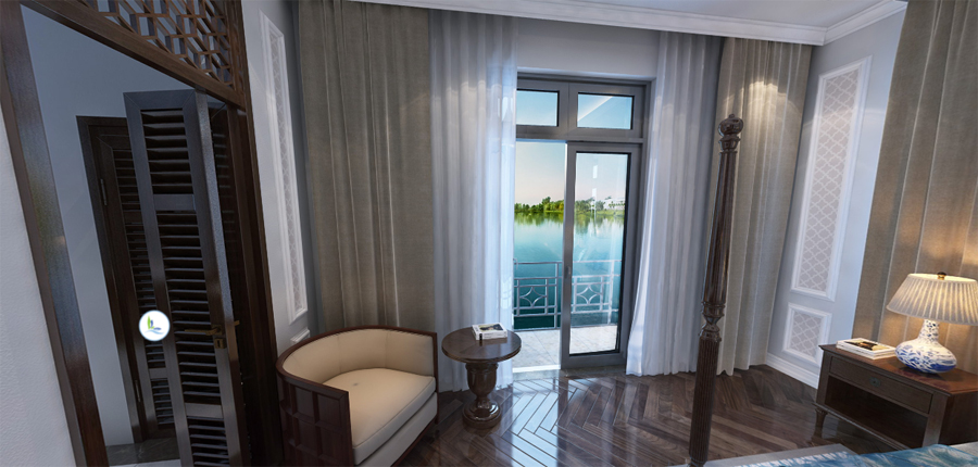 Beautiful shimmering design with villas - Mr. Phong