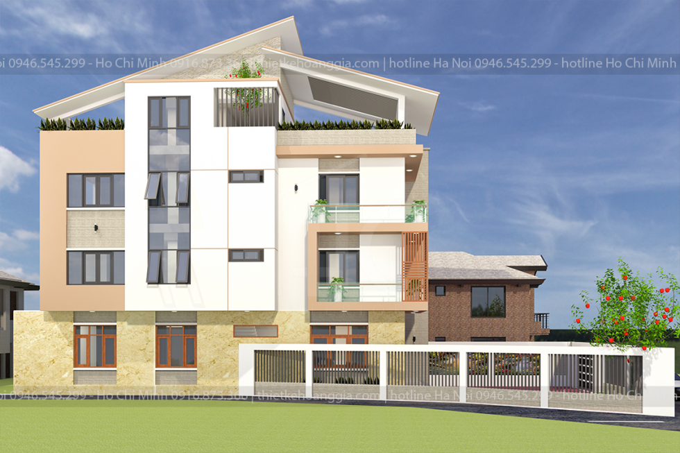 thiết kế nhà phố đẹp 2