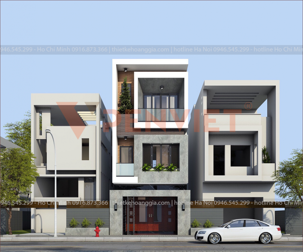 thiết kế nhà phố 