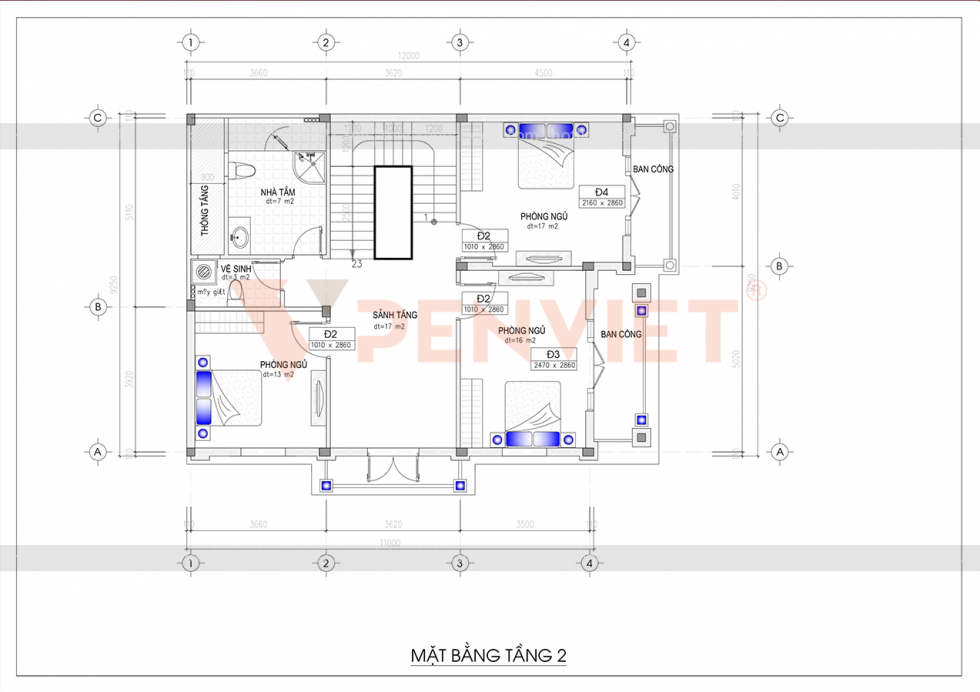 thiết kế nhà phố chú vinh đẹp 2