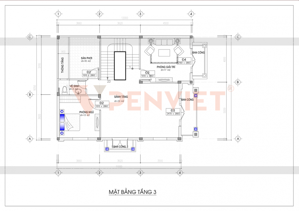 thiết kế nhà phố chú vinh đẹp