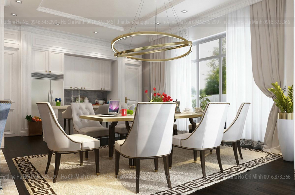 Interior design villa Vinhomes Riverside - Mr. Hai