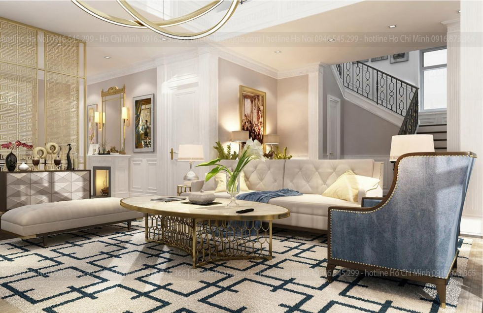 Interior design villa Vinhomes Riverside - Mr. Hai