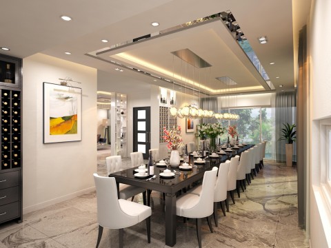 Model 2-storey garden villas mingle with nature - Mr. Nam