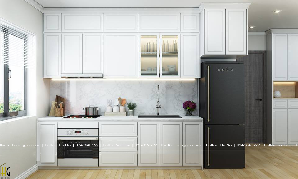 Imperia Garden 105m2 아파트 인테리어를 디자인