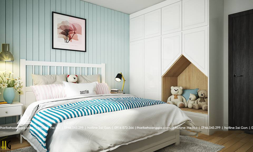 Imperia Garden 105m2 아파트 인테리어를 디자인