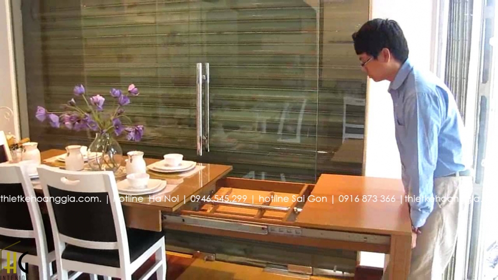 Huu Thang건축사- 70m2아파트의 인테리어를 디자인