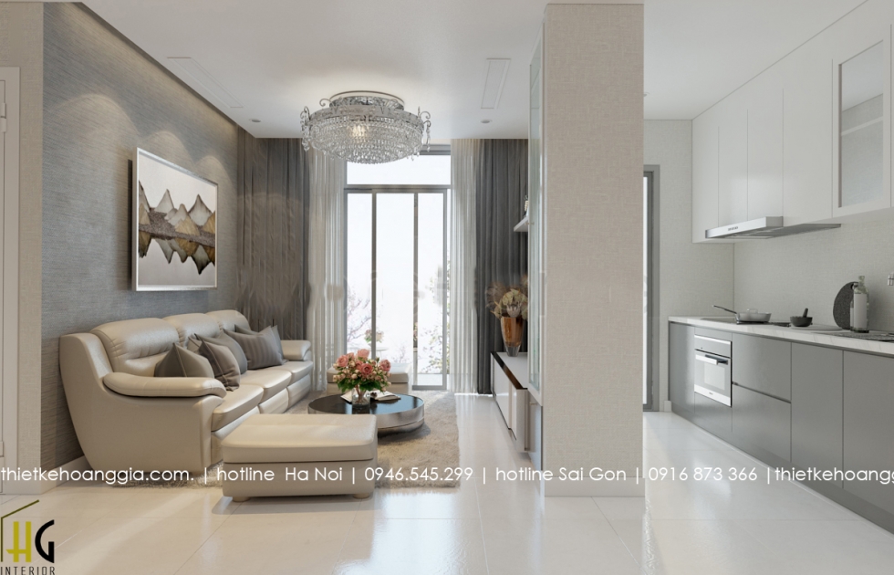 Artemis Tower 75m2 아파트 인테리어를 디자인
