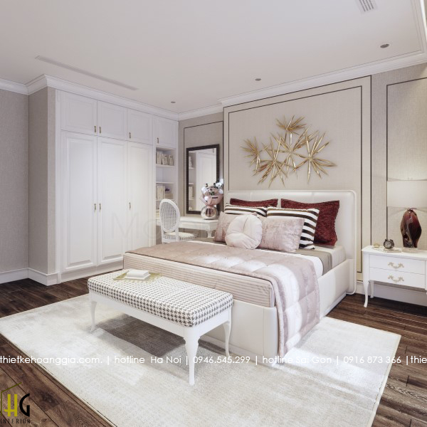 Golden palace에98m2고급 아파트 인테리어를 디자인