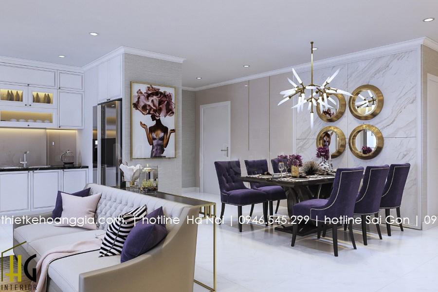 Golden palace에98m2고급 아파트 인테리어를 디자인