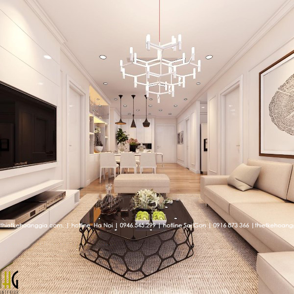 Ecogreen 에 95m2 아파트 인테리어를 디자인